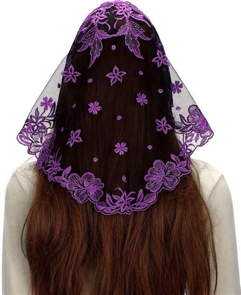 Bozidol Catholic Chapel Mantilla Veil Spanish Church Lace Scarf Velos