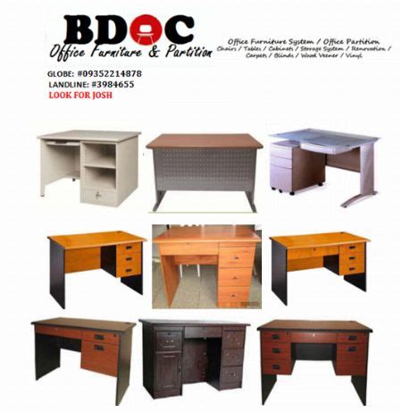 Bdoc Free Standing Table Office Furniture Quezon City Philippines