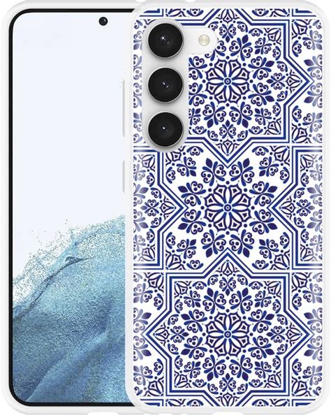 Cazy Hoesje Geschikt Voor Samsung Galaxy S Delfts Blauw Ii Bol