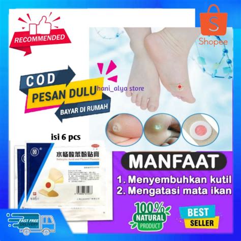 Jual Plester Kutil Dan Mata Ikan Corn Kapalan Salicylic Phenol