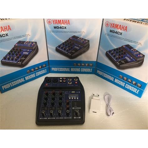 Jual MIXER YAMAHA MG 4CX MG4CX MG 4 CX MG4 CX GRADE A 4 CHANNEL