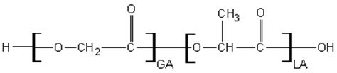 Normal Polymer Poly DL Lactide Co Glycolide