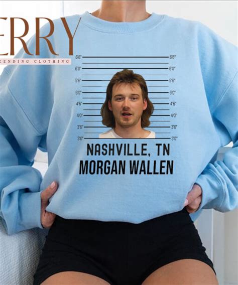 Morgan Wallen Mugshot Shirt – Jerry Clothing