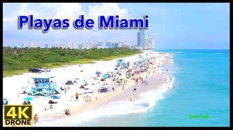 Haulover Beach Miami By Drone 4k Youtube