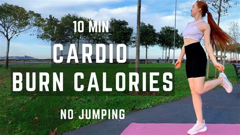 10 Min Full Body Cardio Workout No Jumping No Equipment No Repeats