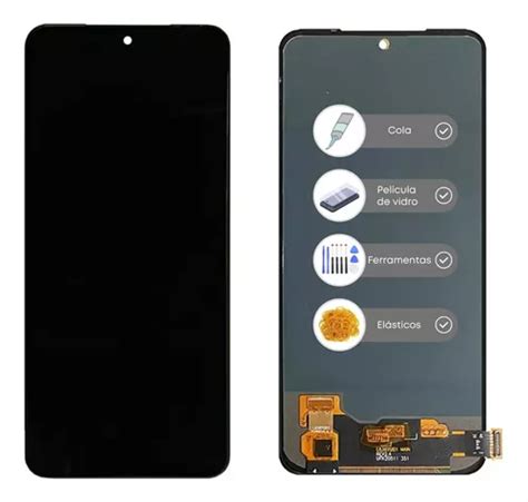 Frontal Tela Display Touch Para Redmi Note 10 4g Brindes Frete Grátis