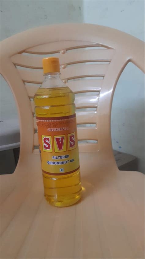 Svs Filtered Groundnut Oil 1 Kg At Rs 200 Litre In Madurai Id 26341911455