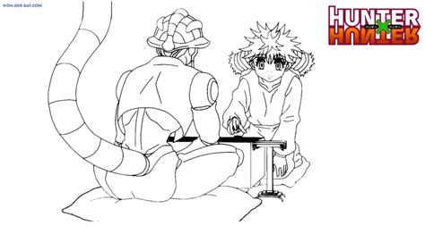 Meruem Y Killua Coloring Pages Killua Zoldyck Coloring Pages Porn Sex Picture