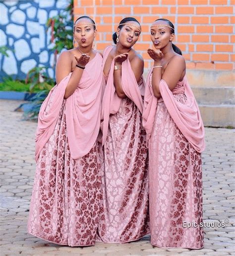 Clipkulture Bridesmaids In Beautiful Umushanana Traditional Attire