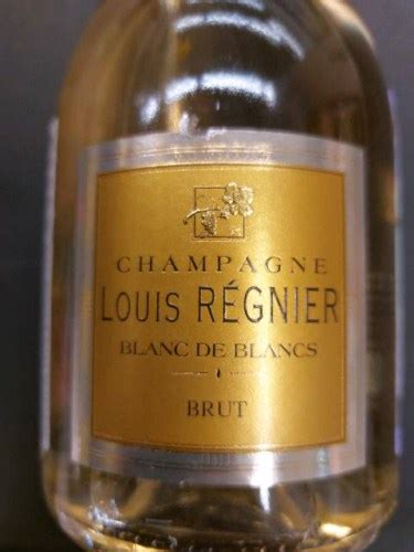 Louis Régnier Blanc de Blancs Brut Champagne Vivino