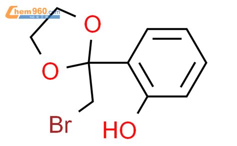 863301 89 7 Phenol 2 2 bromomethyl 1 3 dioxolan 2 yl 化学式结构式分子式