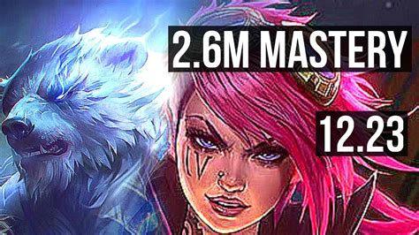 VOLIBEAR Vs VI JNG 8 1 14 2 6M Mastery 1600 Games EUW Master