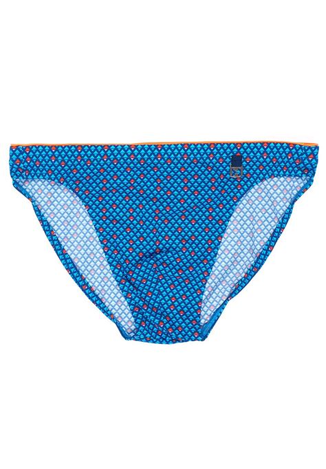 Hom Swim Micro Briefs In Blue From The Bora Collection