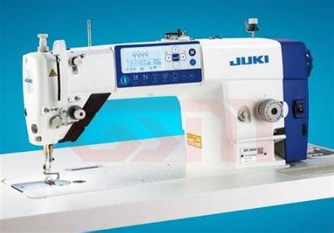 White Juki Ddl As Single Needle Lockstitch Machine Semi Dry Head