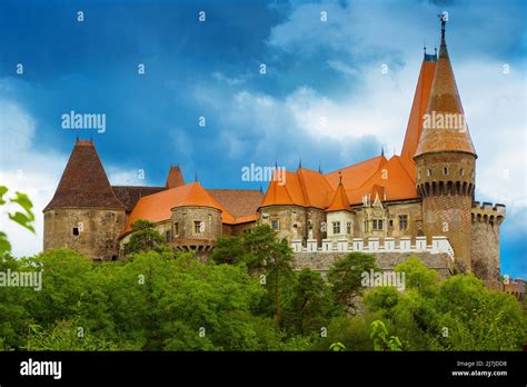 Corvin Castle, Hunedoara, Romania Stock Photo - Alamy