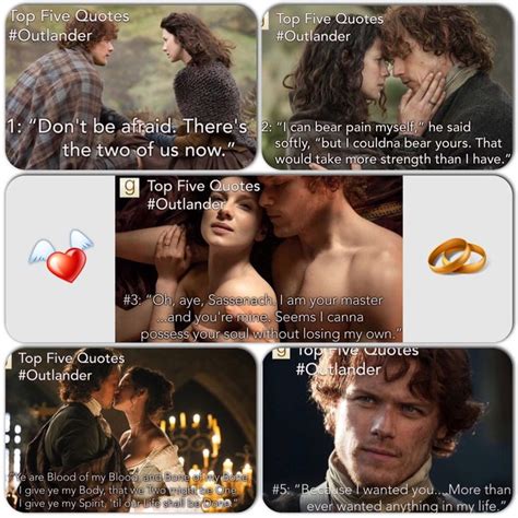 Top Five Outlander quotes | Outlander quotes, Outlander, Outlander jamie