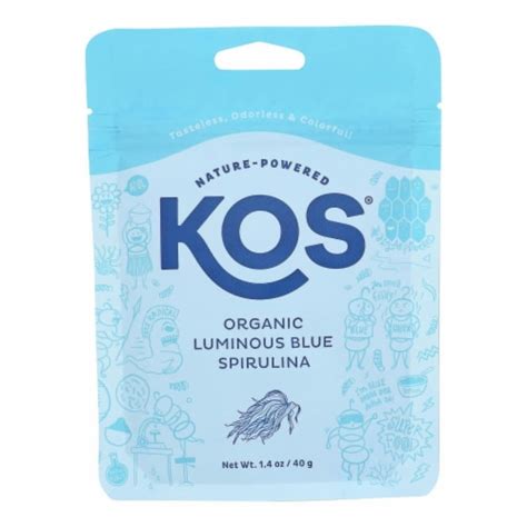 Kos Organic Blue Spirulina Powder 1 4 Oz Kroger