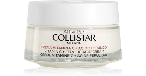 Collistar Attivi Puri Vitamin C Ferulic Acid Cream Crema Iluminadora