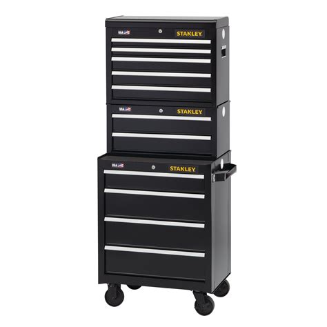 Series In W Drawer Tool Chest Stst Bk Stanley Tools