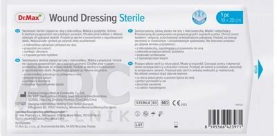 Zaradenie Dr Max Wound Dressing Sterile do ADC Klasifikácie ADC sk