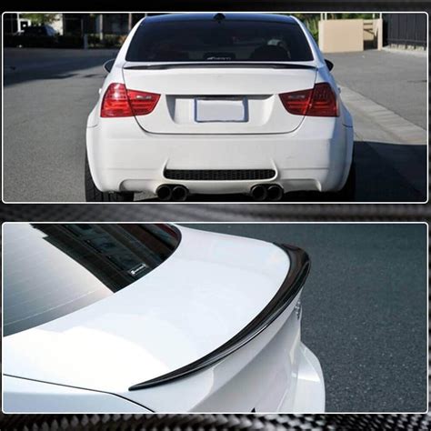 Bmw M33 Series E90 Carbon Fiber Trunk Spoiler Performance Rear Wing Ahacarbon