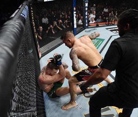 Mcgregor Suffers Broken Leg In Tko Loss To Poirier