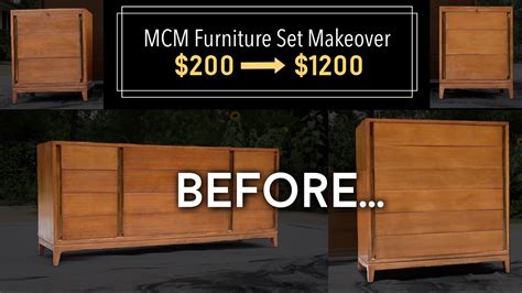 Furniture Makeover Flipping Furniture Mid Century Modern