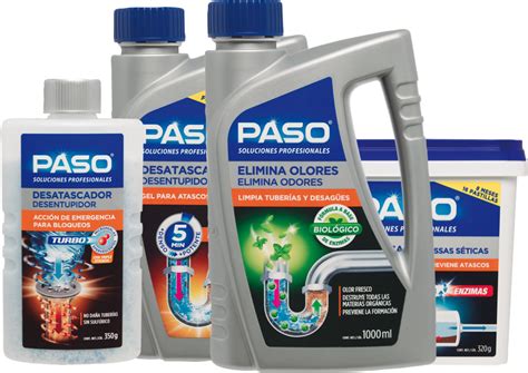 Desatascador Gel Express Paso Soluciones Profesionales