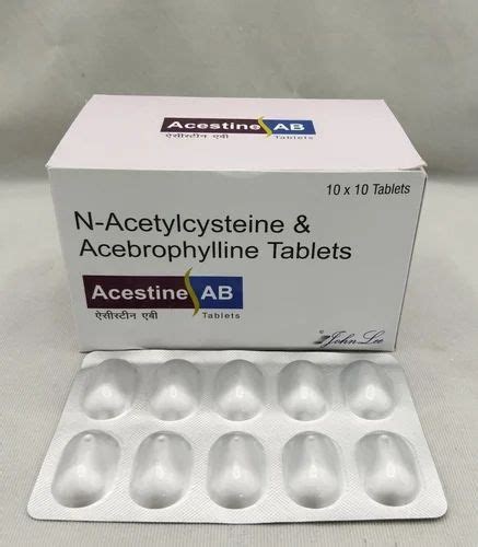 Nacetylcysteine Tablet At Rs 193 Stripe Pharmaceutical Capsules In