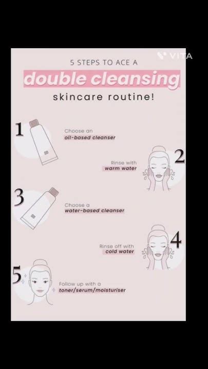 Five Steps To Ace A Double Cleansing Skincare Routine Beautytips