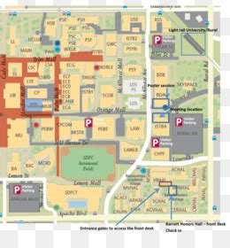 University Of Arizona Campus Map - Maps For You