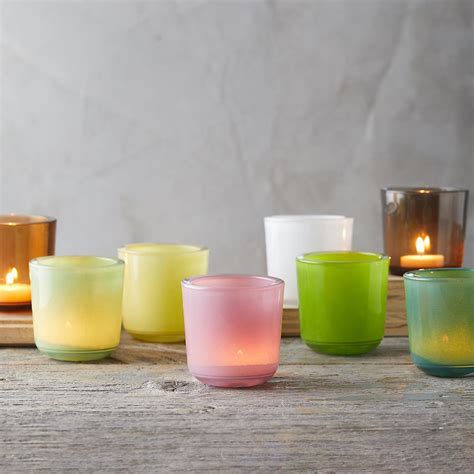 Colored Glass Tea Light Holder Terrain Glass Tea Light Holders Glass Tealight Tea Light Holder