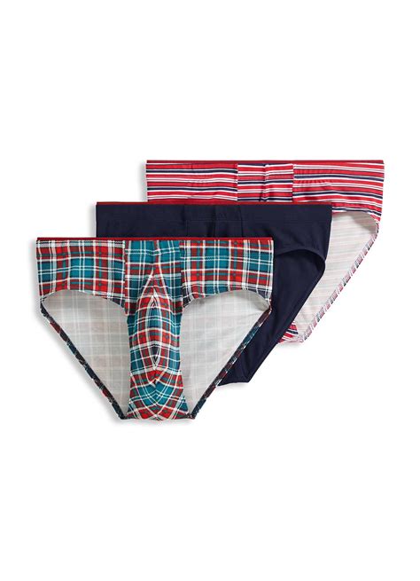 Jockey Mens Casual Cotton Stretch Bikini 3 Pack