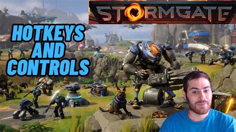 Stormgate Hotkeys And Basic Controls Open Beta Youtube