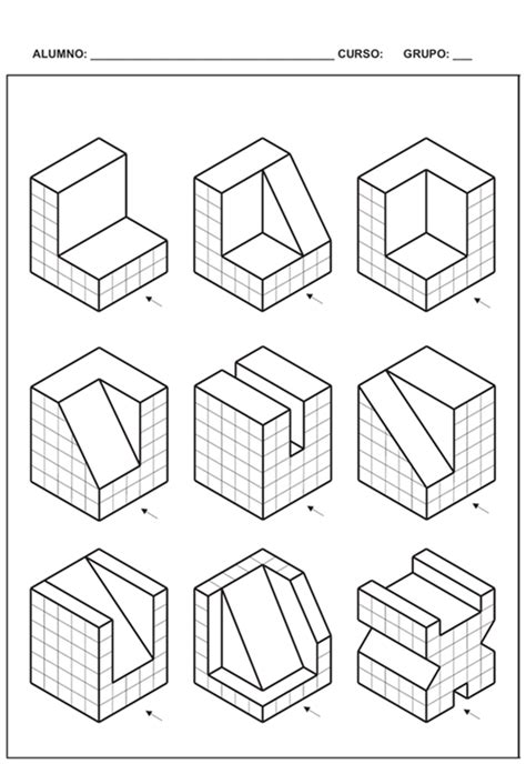 Dibujos De Isometricos