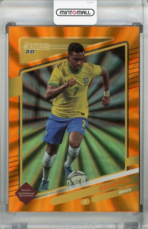 Mint Donruss Soccer Road To Qatar Brazil Rodrygo