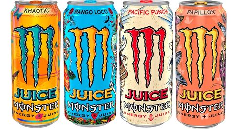 Amazon Monster Energy Juice 4 Flavor Variety Pack 4 Cans