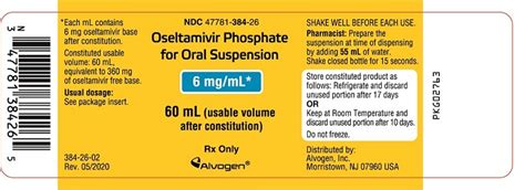 BUY Oseltamivir Phosphate Oseltamivir Phosphate For Oral Suspension 6