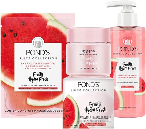 Pond S Cuidado Facial Fruity Hydra Fresh Sand A Mascarilla G Gel