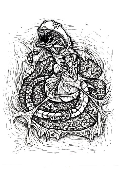 Chestburster By Ayillustrations On Deviantart