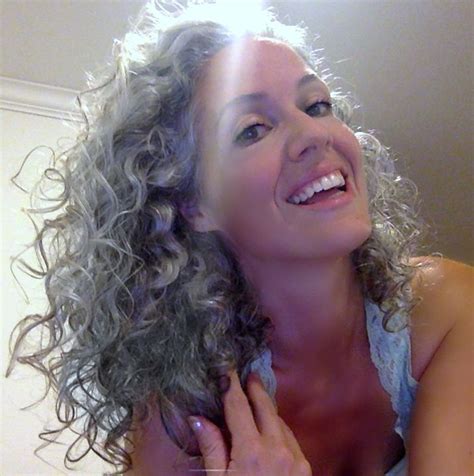 Sara Sophia Eisenman Silver Grey Hair Transition To Gray Hair
