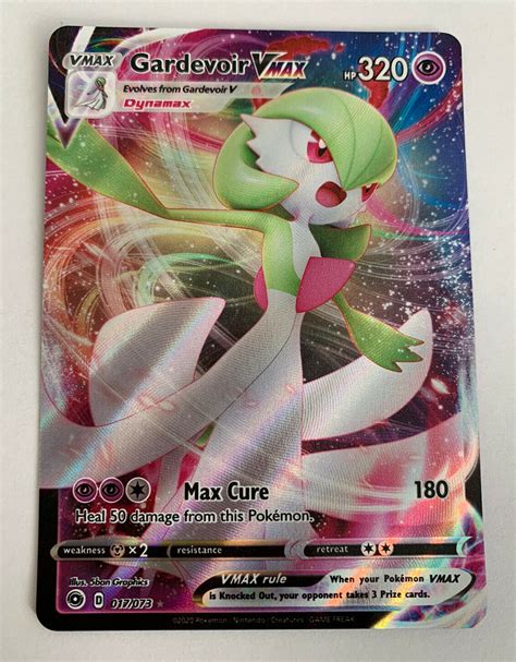 Guardevoir VMAX 017 073 Full Art Holo Weg Des Champs Deutsch Pokemon