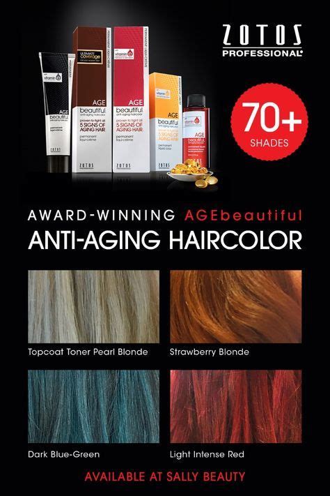 Agebeautiful Anti Aging Haircolor Fights All 5 Signs Of Aging Hair While Also Delivering