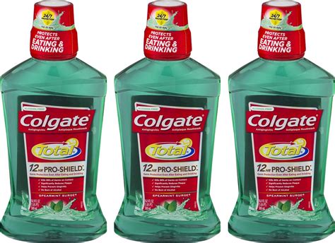 Amazon Colgate Total Gum Health Alcohol Free Mouthwash