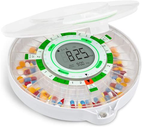 Live Fine Day Automatic Pill Dispenser With Upgraded Lcd Display