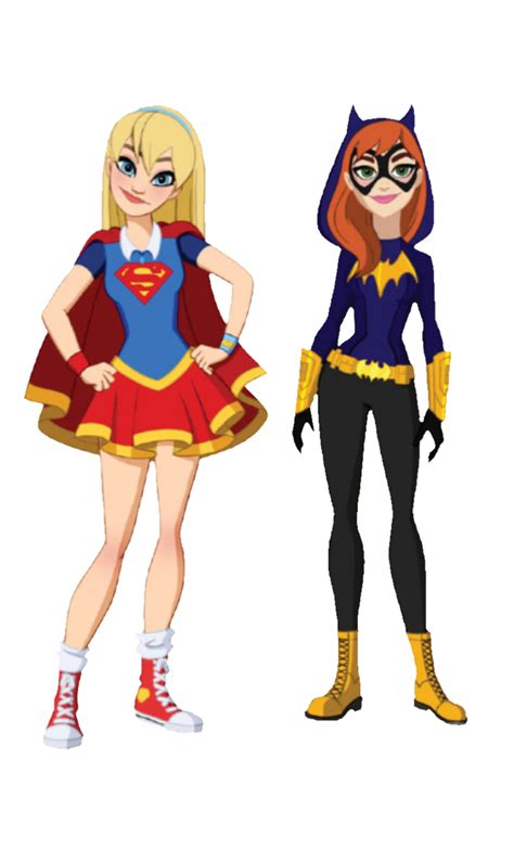 Supergirl And Batgirl From Dc Super Hero Girls By Kbrown1995 On