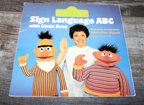 Sesame Street Sign Language ABC With Linda Bove - Etsy