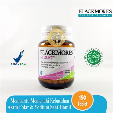 Jual Blackmores I Folic 150 Tablet Shopee Indonesia