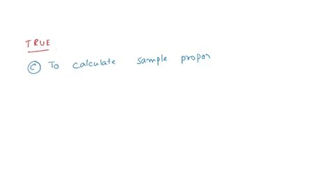 Solved Which Statement Is True A A Sample Statistic Can Never Be