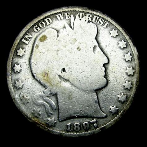 1897 O Barber Half Dollar Silver Nice Coin 477S EBay